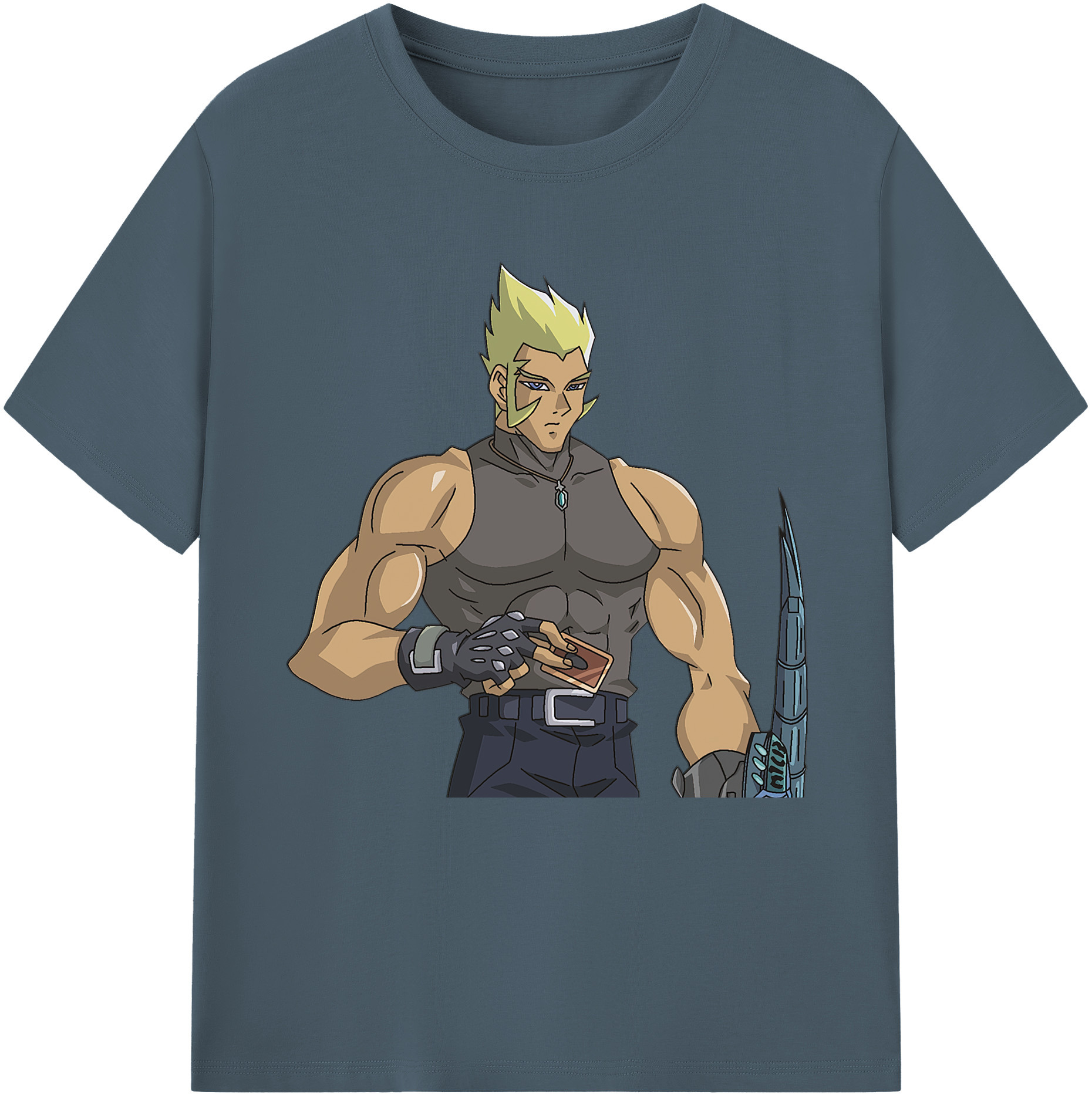 （画像用） 遊☆戯☆王 Yu-Gi-Oh! 綿100％半袖Tシャツ（フロントプリント）